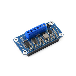 Waveshare Motor Driver HAT for Raspberry Pi, I2C Interface For Raspberry Pi Zero/Zero W/Zero WH/2B/3B/3B+(no pi)