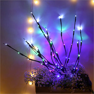 Creative LED Simulation Tree Branches Light, 20-LED Branches Christmas Light fro Home Decoration
