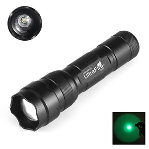 502G Green CREE XP-E, Focusing 1 Mode Waterproof LED Flashlight
