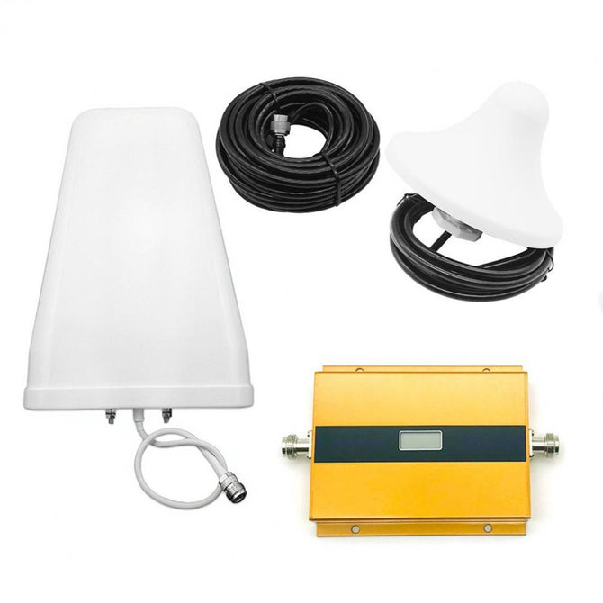GSM/3G 900/2100MHz Double Frequency Portable Mobile Phone Signal Booster Amplifier Repeater US Plug