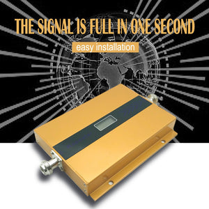 Double Frequency CDMA/DCS 800/1800MHz Mobile Phone Signal Booster Amplifier Repeater EU Plug