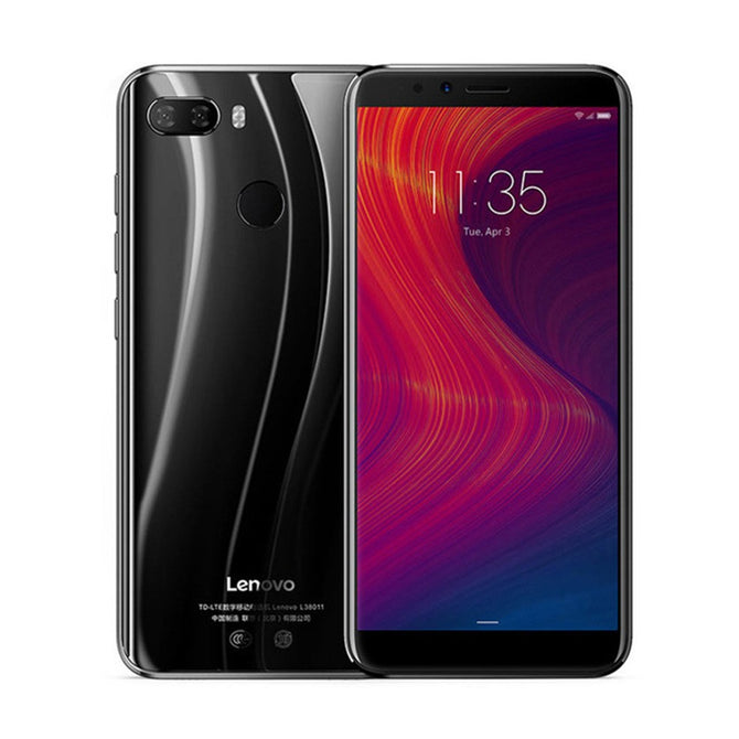 Lenovo K5 Play 5.7 Inches Snapdragon MSM8937 Octa-Core 4G Mobile Phone With 3GB RAM 32GB ROM, Face ID Function Gold