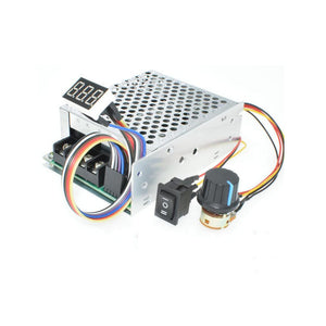 ZHAOYAO Bidirectional Reverse Motor / Stepless Drive Switch,Digital Display 0 ~ 100% Adjustable Dc 10-55 V 40A Dc Pwm Controller