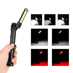 ZHISHUNJIA WY8349 7 Modes COB LED Inspection Lamp, Ultra Slim COB LED Working Light