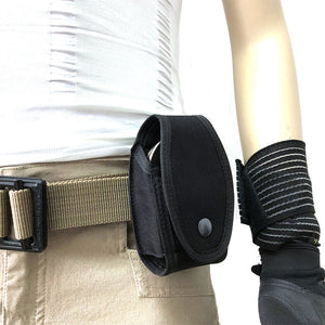 New Tactical Outdoor Small Pockets Multi-function Handcuffs Bags Of Professional Sports Bag Waist Hanging Bags+Black