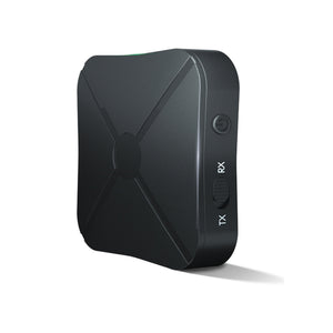 VRrobot 2in1 Wireless Bluetooth 4.2 Audio Transmitter Receiver Car Music Headphone
