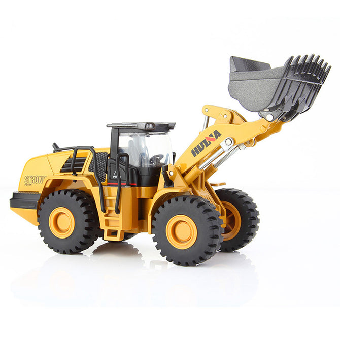 ESAMACT Alloy Mechanical loader Engineering Vehicle Excavator Car Vehicles Model Diecast For Boys Toys Gift Kid Toy