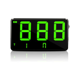 ZIQIAO C80 Universal Car and Motorcycle HUD Head-Up Display GPS Speedometer
