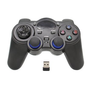 Geekworm 2.4G Wireless Gamepad Game Controller with RF USB Receiver For Raspberry Pi/SUPERPi NESPi/RetroPie/Android/TV BoX/PC