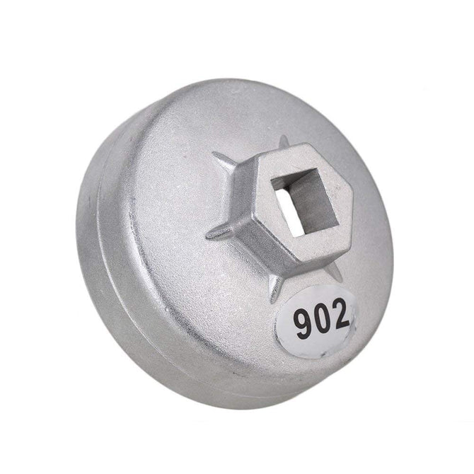 CARKING 14 Flutes 67mm Inner Dia Metal Oil Filter Wrench Cap Tool Remover for Car