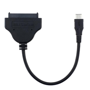 USB 3.1 Type C To SATA Hard Drive Converter Adapter Cable For 2.5" HDD SSD SATA