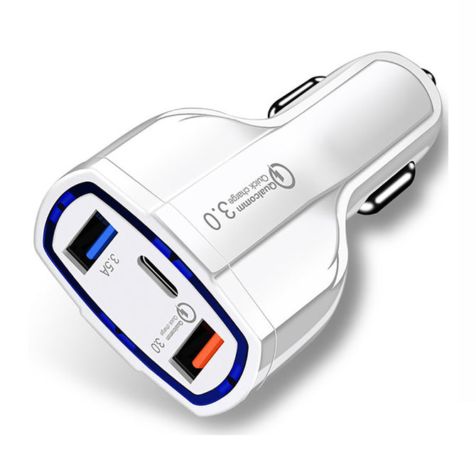 Measy Quick Charge 3.0 Car Charger USB C Power Delivery PD Port 3.5A Port For iPhone X/8/Plus for Samsung Galaxy Note8/S9/S8/S8+