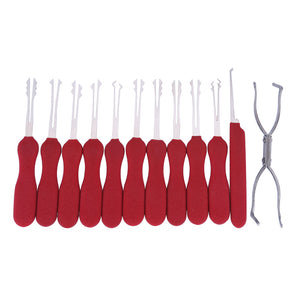 Lockmall 13PCS Double Side Lock Pick Tools Locksmith Lock Opener