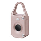 Portable Smart Fingerprint Padlock Biometric Lock Outdoor Security Padlock Rose Gold