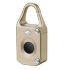 Portable Smart Fingerprint Padlock Biometric Lock Outdoor Security Padlock Rose Gold