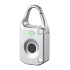 Portable Smart Fingerprint Padlock Biometric Lock Outdoor Security Padlock Rose Gold