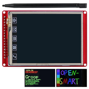 OPEN-SMART 2.8 inch 320*240 TFT LCD Touch Screen Breakout Board Module w/ Touch Pen for Arduino UNO R3 / Nano