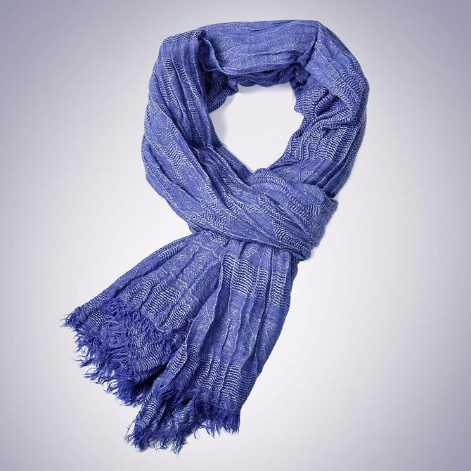 New Europe And America Men\'s Scarf Solid Color Tassels Scarves Black/One Size