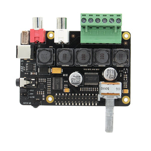 Raspberry Pi X400 V3.0 DAC+ AMP Full-HD Class-D Amplifier I2S PCM5122 Audio Expansion Board Raspberry Pi 3 Model B+(Plus)/3B Mus