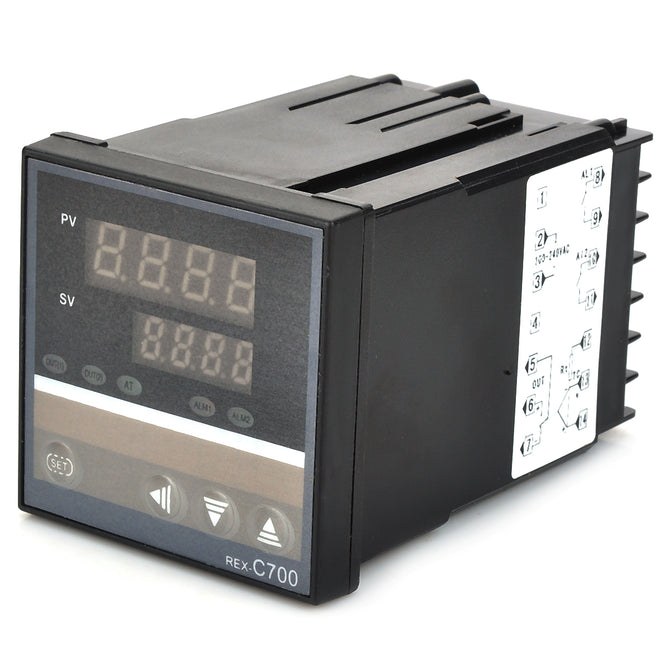 Digital Temperature Controller - Black