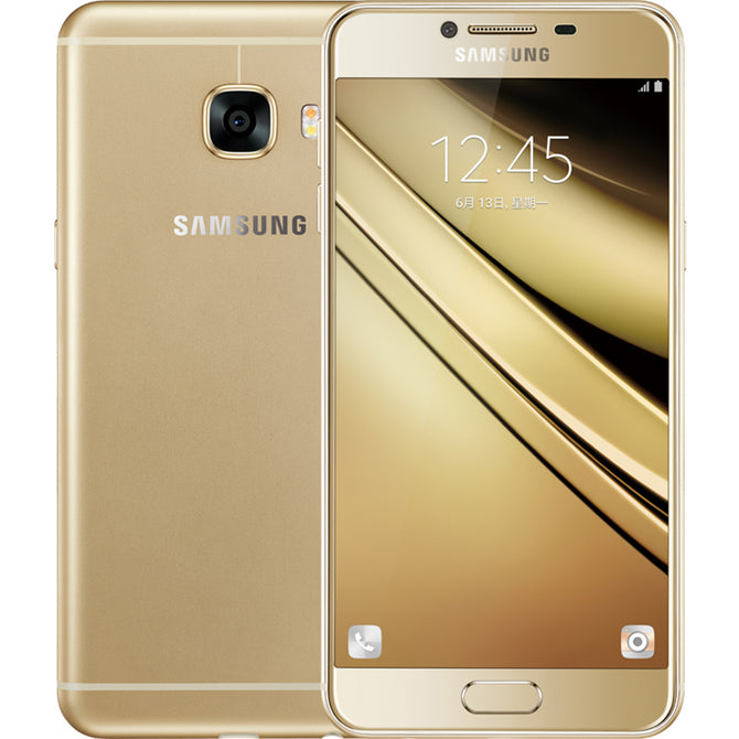 Samsung Galaxy C5 SM-C5000 Phone w/ 4GB RAM 32GB ROM Dual SIM - Golden