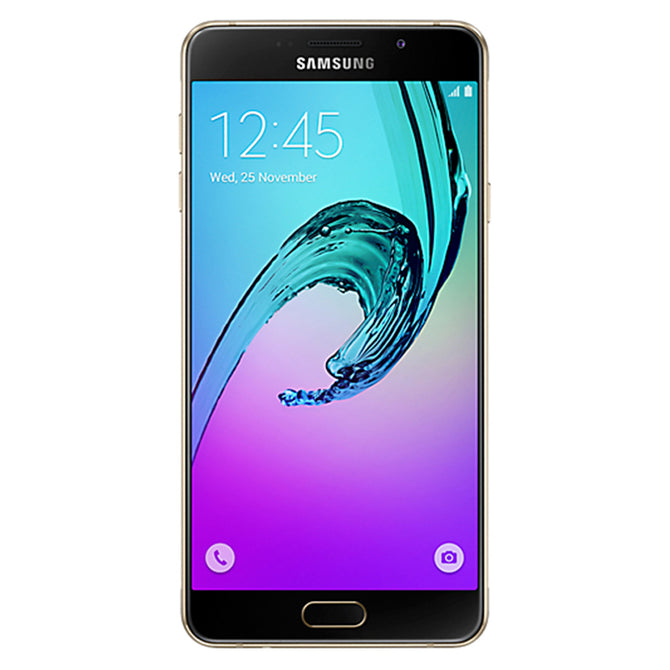 Samsung Galaxy A7 2016 A710FD Dual SIM Phone, 3GB RAM 16GB ROM- Golden