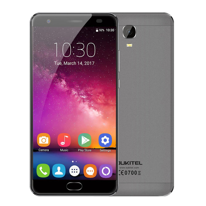 OUKITEL K6000 Plus 5.5" Octa-core 4G Phone w/ 4GB RAM 64GB ROM - Gray