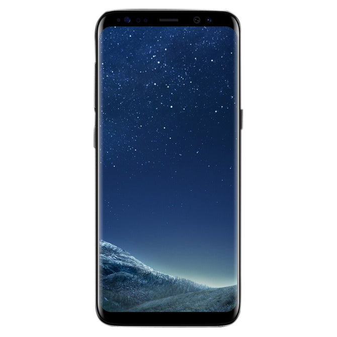 Samsung S8+ G9550 Dual SIM 6.2" Phone w/ 6 + 128GB - Black