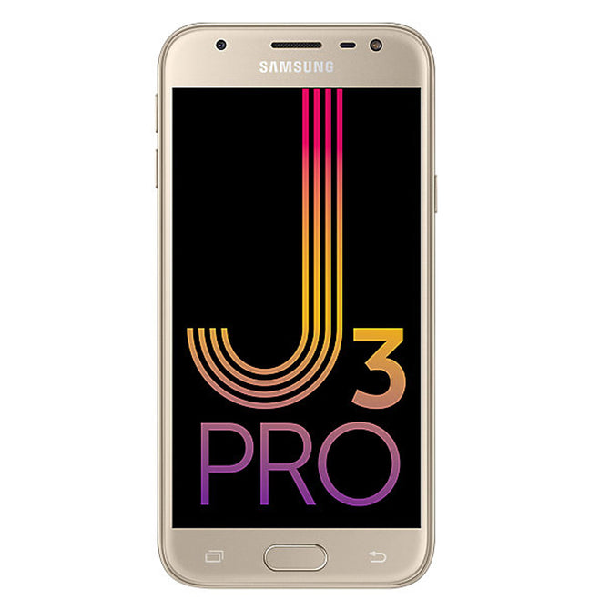 Samsung Galaxy J3 Pro 2017 J330GDS Dual SIM Mobile Phone with 2GB RAM, 16GB ROM - Gold