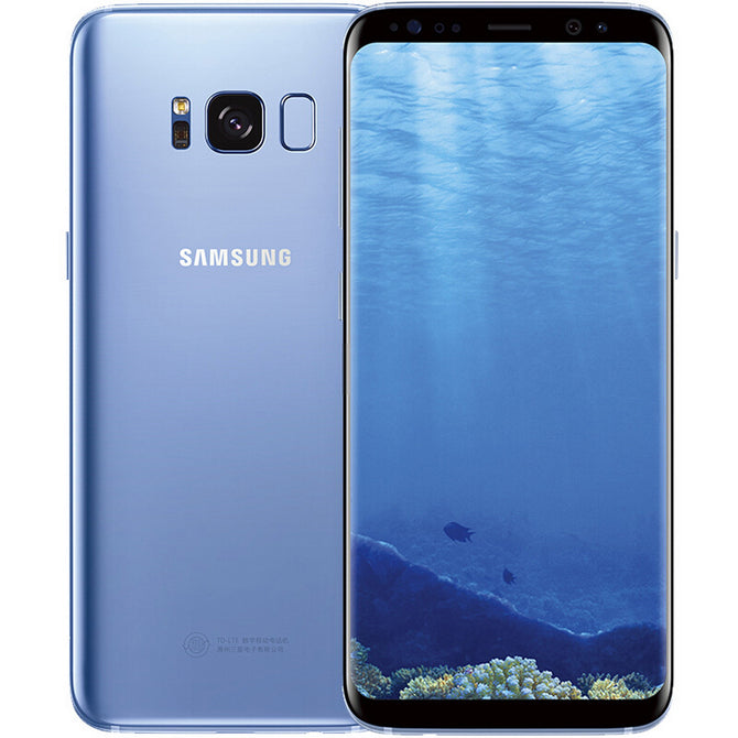 Samsung Galaxy S8 G950FD 5.8" Dual SIM Phone with 4GB RAM + 64GB ROM - Blue