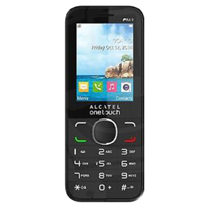 Alcatel 2045x One Touch 2.4" Feature Phone Standard SIM 64MB RAM 128MB ROM - Black