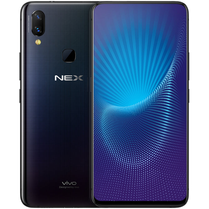 Vivo NEX 4G Phablet 6.59 inch Android 8.1 Qualcomm Snapdragon 710 Octa Core 2.2GHz 6GB RAM 128GB ROM - Black