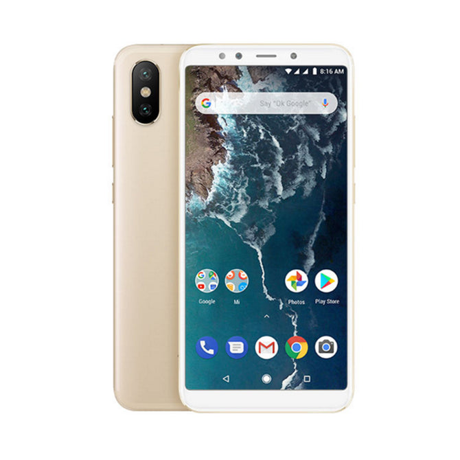 Xiaomi A2 Android Phone with 6GB RAM, 128GB ROM - Gold