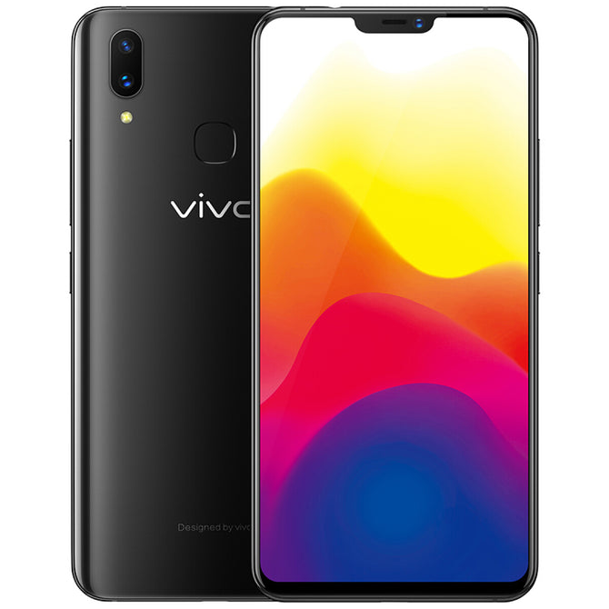 Vivo X21 UD Dual SIM TD-LTE 6.3" Smart Phone with 6GB RAM, 128GB ROM - Black