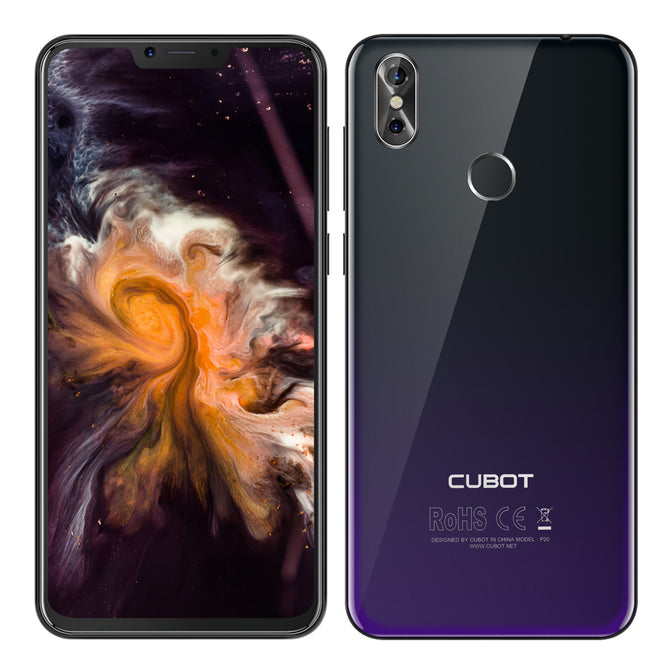 CUBOT P20 Android 8.0 4G 6.18" Phone with 4GB RAM, 64GB ROM