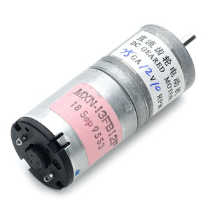 High Torque 10RPM 12V DC Geared Motor