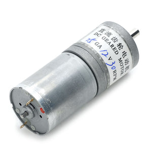 High Torque 30RPM 12V DC Geared Motor