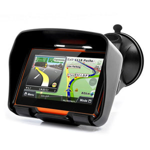 Updated Waterproof 4.3" Moto GPS Navigator with 256M RAM, 8GB Flash