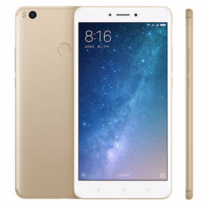 Original Xiaomi Mi Max 2 6.44" Octa-Core Andriod 7.0 Smart Phone with 4GB RAM 128GB ROM, 5300mAh Battery, 12MP Camera Gold/128GB