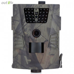 Outlife HT-001 Hunting Trail Camera, 940nm Wild Camera with GPRS, 720P Night vision for Animal Photo Traps army green