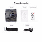 Outlife HT-001 Hunting Trail Camera, 940nm Wild Camera with GPRS, 720P Night vision for Animal Photo Traps army green