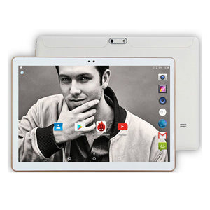 10 Inches Android 7.0 Tablet PC MTK8752 Octa-Core 4GB RAM 64GB ROM GPS 3G 10" 1280 x 800p IPS Screen Tablet Black/64GB Add Case
