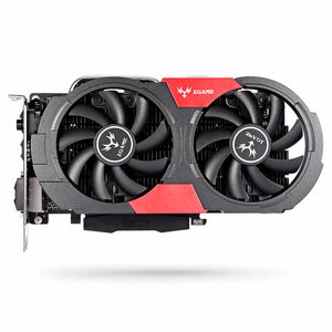 Colorful iGame 1050Ti Video Graphics Card 4G 128bit DDR5 6Pin Support HDMI DVI DP for Computer DIY Gaming PUBG black