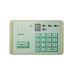 1PCS Tiger 911 Auto telephone Dialer Alarm system Accessories Calling Transfer Tool Fixed Terminal Put in NC NO or voltage White