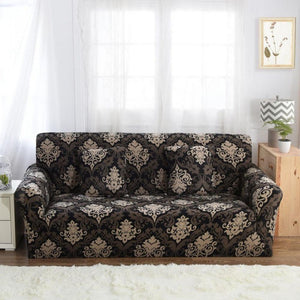 Sofa-slipcovers Tight Wrap All-inclusive Slip-resistant Elastic Cubre Sofa Towel Corner Sofa Cover Couch Cover 1/2/3/4-seater 3 seater/Color 9