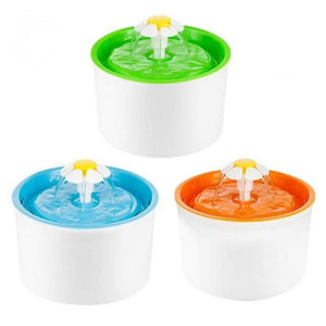 Automatic Cat Water Fountain 1.6L Electric Water Fountain Dog Cat Pet Drinker Bowl Pet Cat Drinking Fountain Dispenser EU Plug/Blue