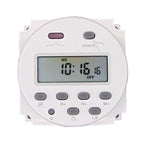 timer 220V 110V 24V 12V CN101A Digital LCD Power Timer Programmable Time Switch Relay 16A  CN101
