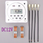 timer 220V 110V 24V 12V CN101A Digital LCD Power Timer Programmable Time Switch Relay 16A  CN101