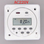 timer 220V 110V 24V 12V CN101A Digital LCD Power Timer Programmable Time Switch Relay 16A  CN101